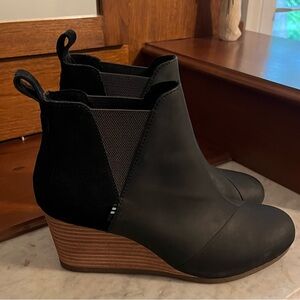 Tom’s Casual Black Boots